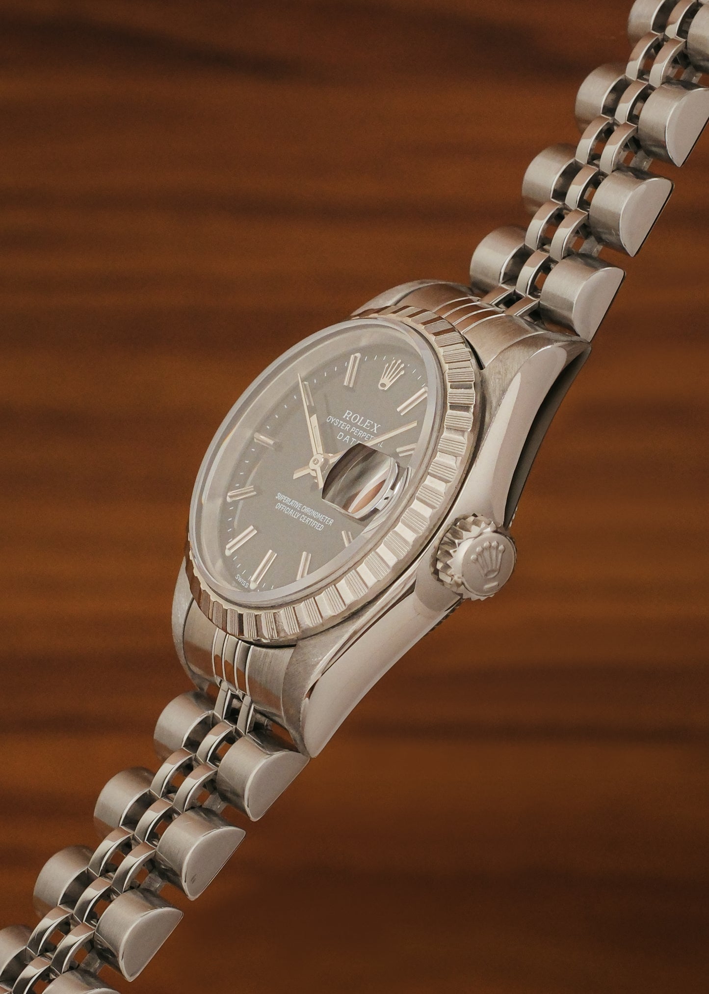 1998 Rolex Lady-Oyster Perpetual Date (Box & Papers)