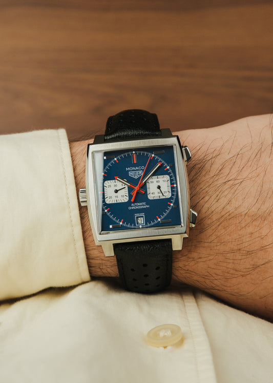 2000s Tag Heuer Monaco "Steve McQueen" (Box & Papers)