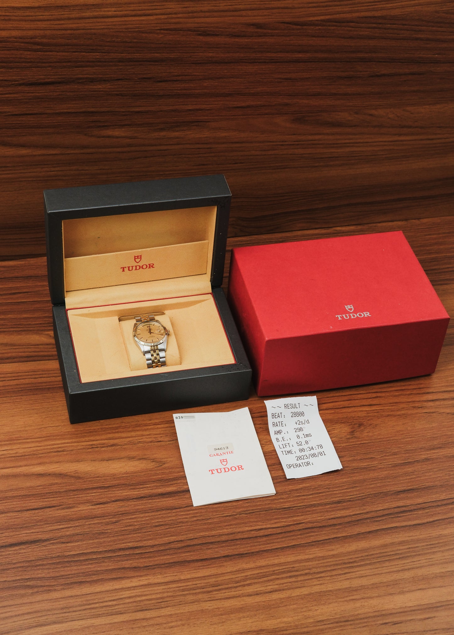 1992 Tudor Oyster Prince Date Day "Linen Dial" (Box & Papers)