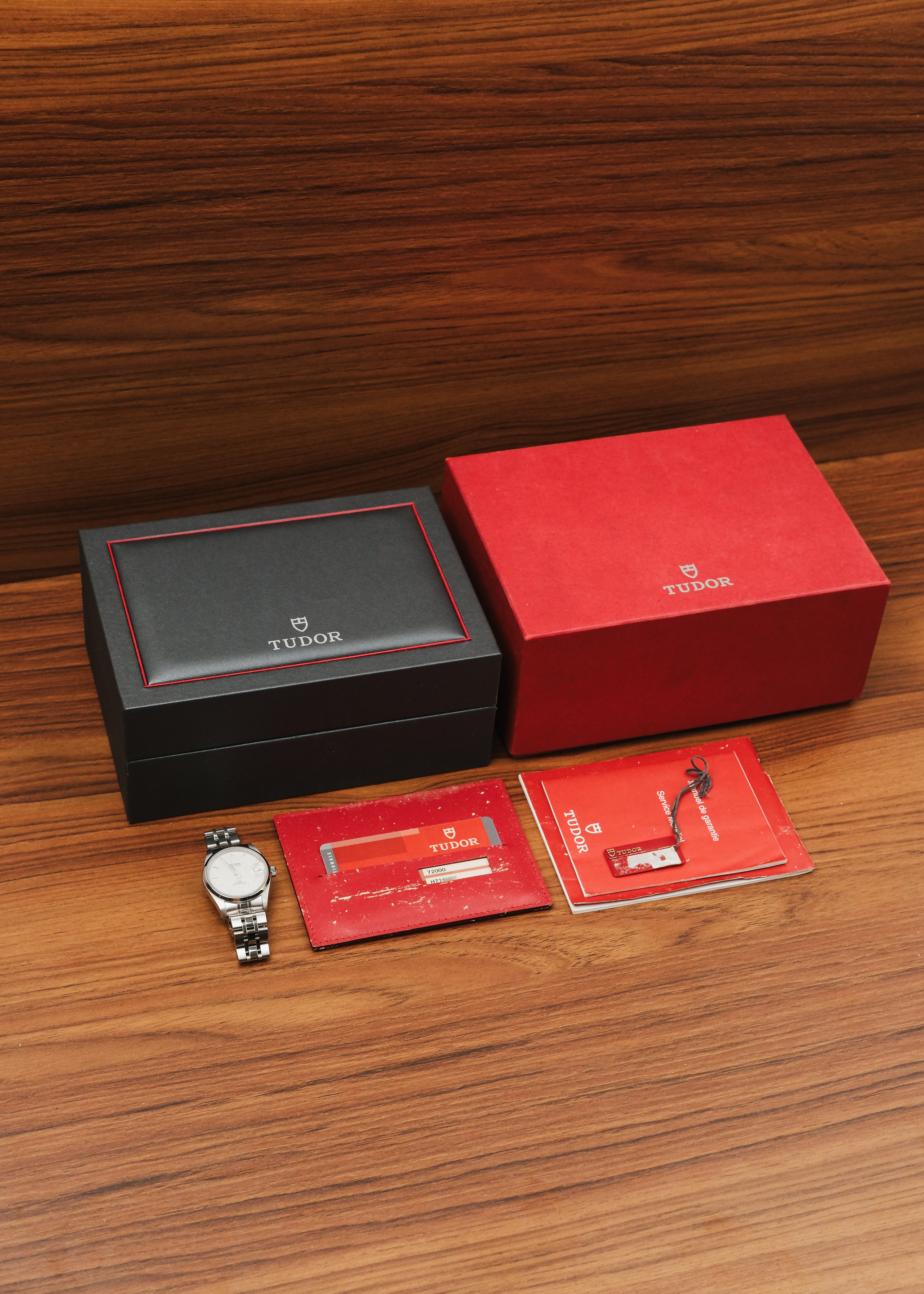 2010 Tudor Prince Date "Linen Dial" (Box & Papers)