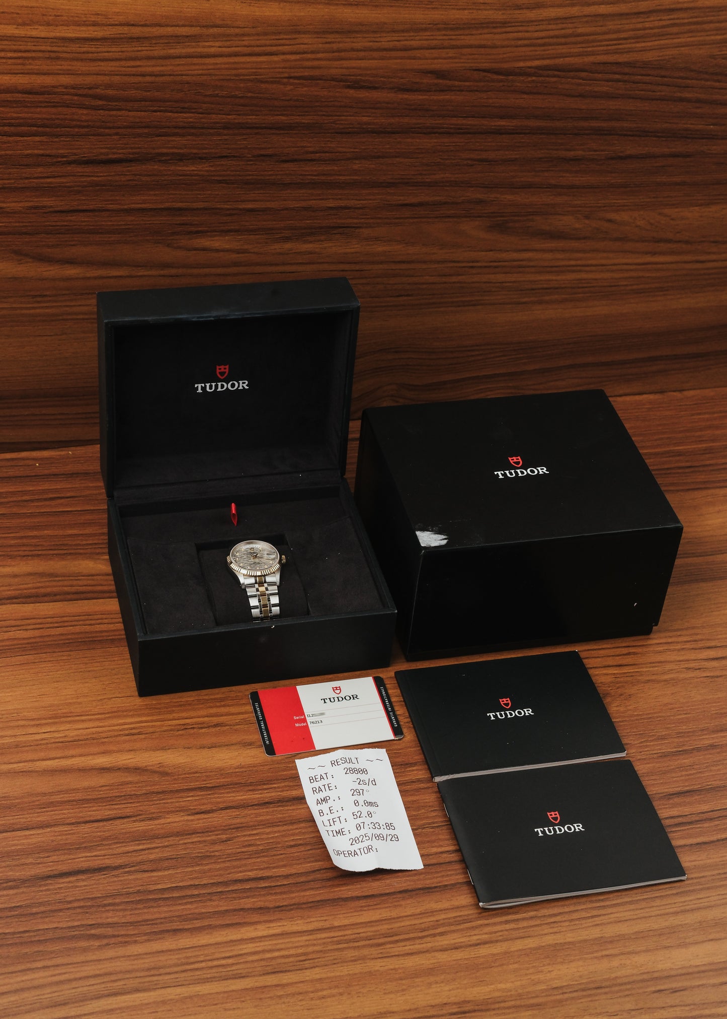 2015 Tudor Prince Date Day "Mosaic + Diamonds" (Box & Papers)