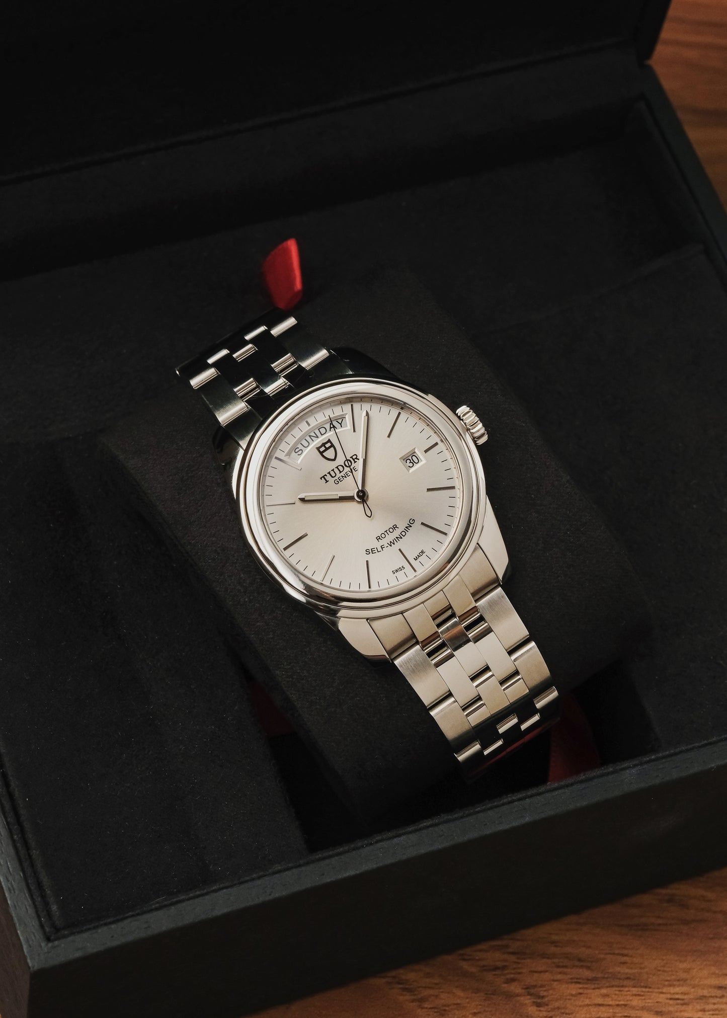 2015 Tudor Glamour Day-Date (Box & Papers)