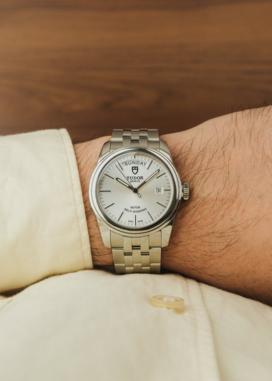 2015 Tudor Glamour Day-Date (Box & Papers)