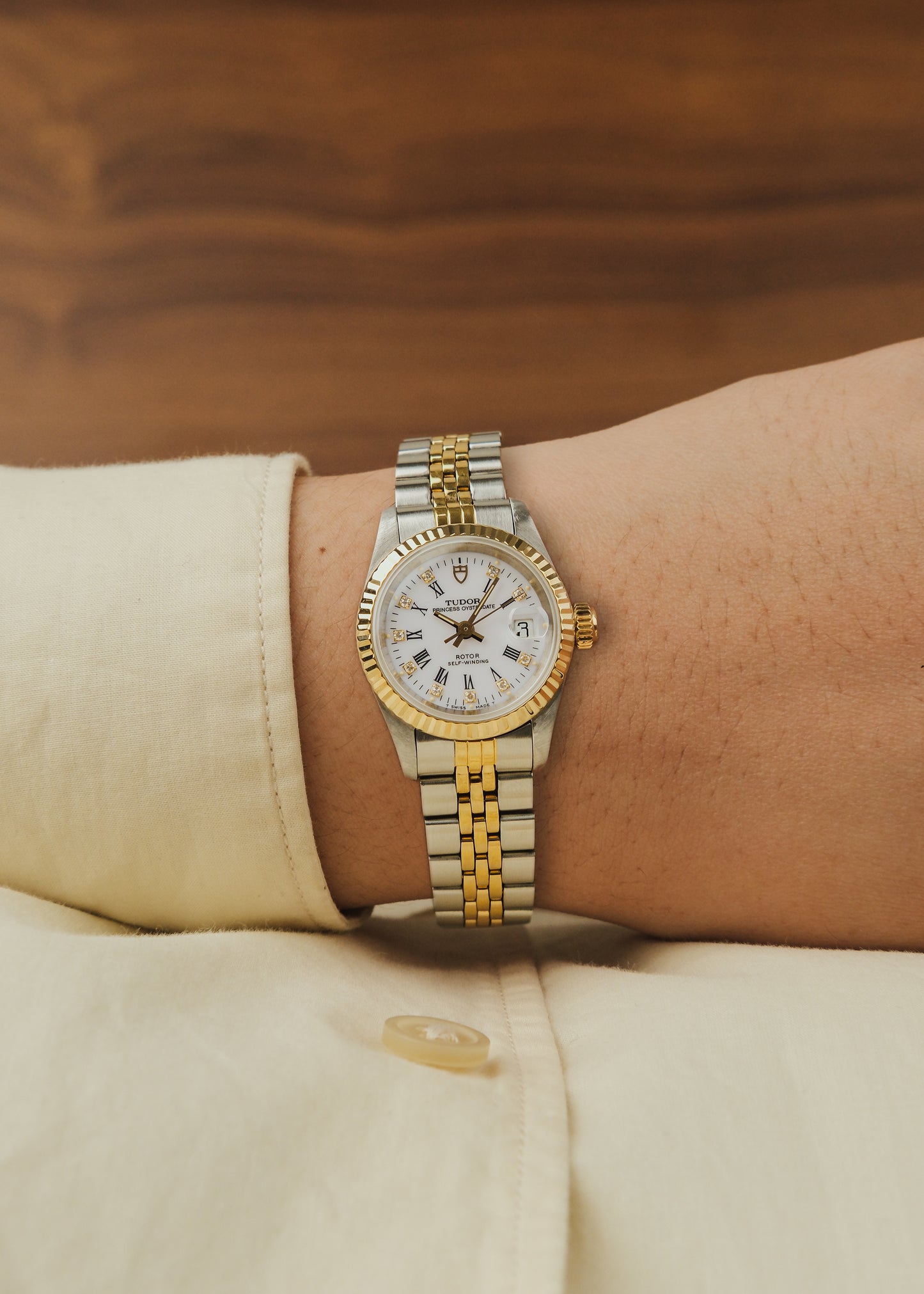 1995 Tudor Princess Date w/ Diamonds (Papers)
