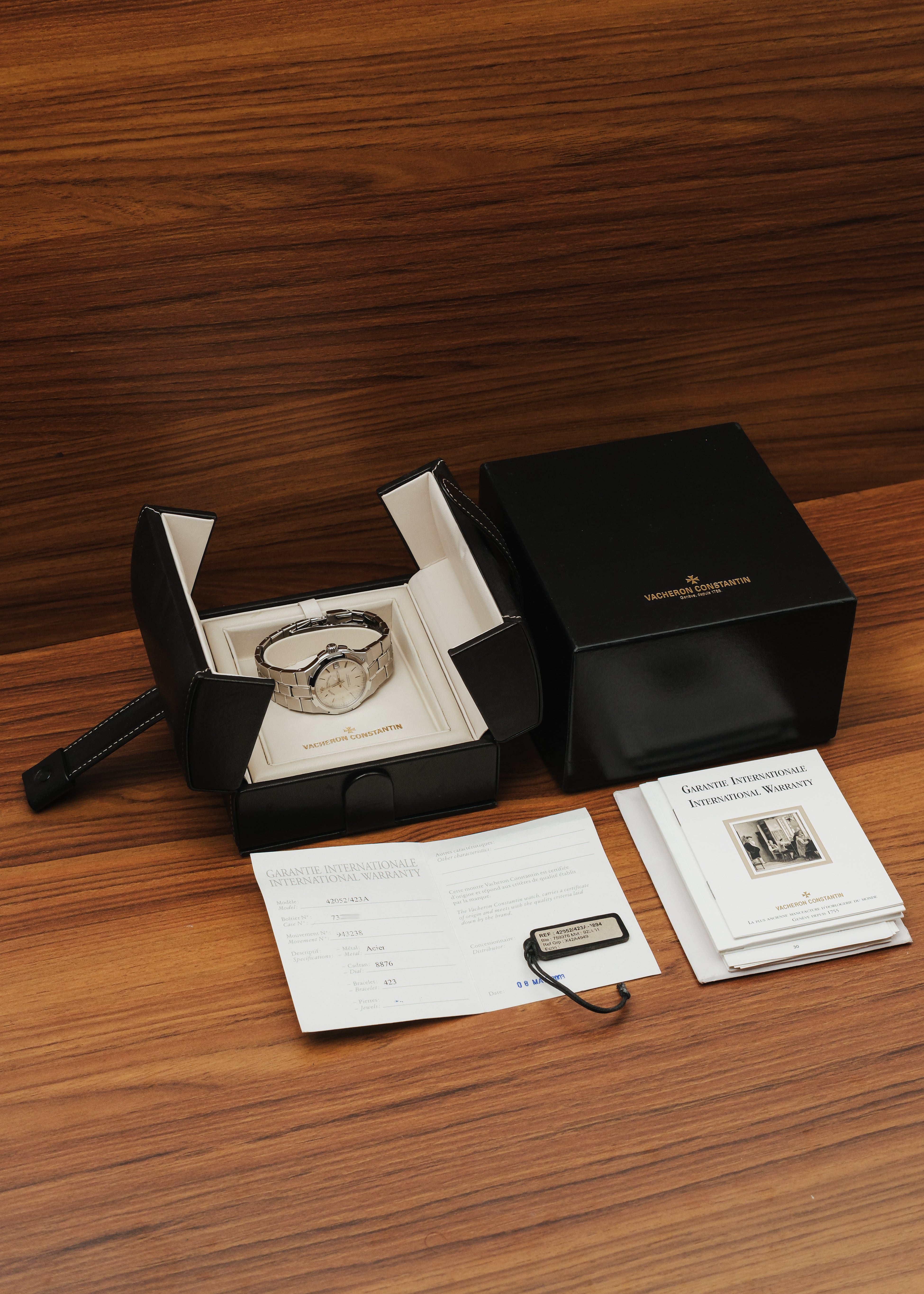 2003 Vacheron Constantin Overseas (Box & Papers)