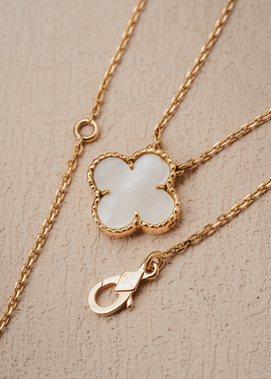 Van Cleef & Arpels Vintage Alhambra Pendant (Box & Service Papers)