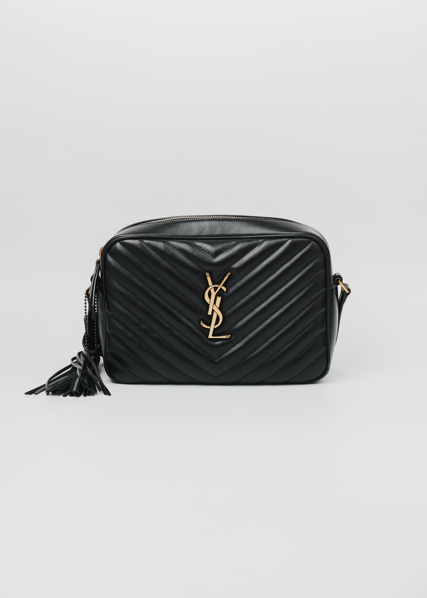 YSL Black Lou Camera Bag