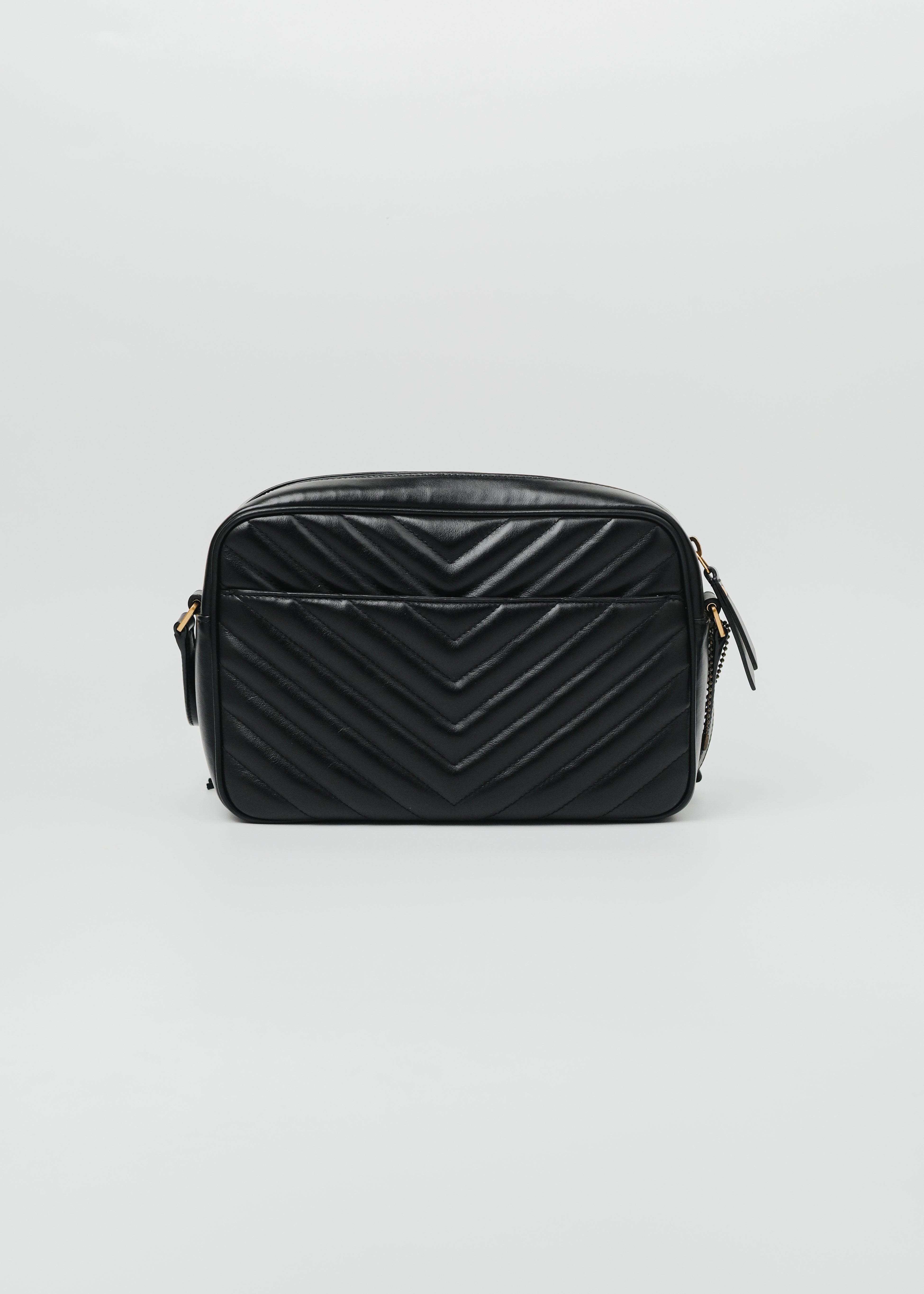 YSL Black Lou Camera Bag