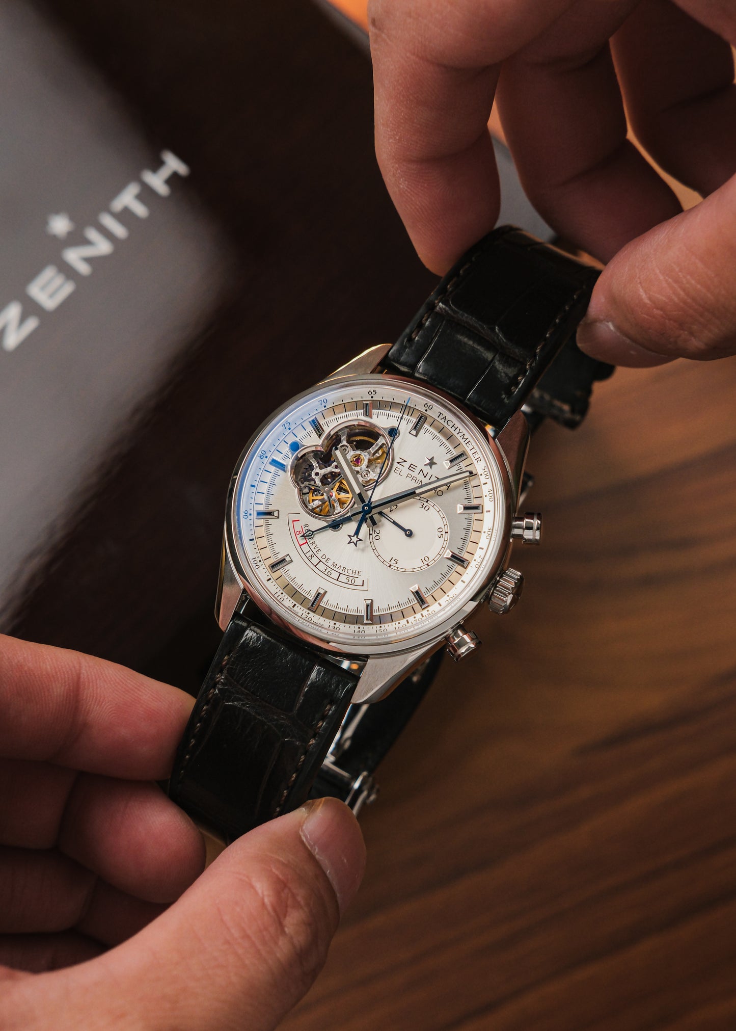 2013 Zenith El Primero Chronomaster Reserve de Marche (Box & Papers)