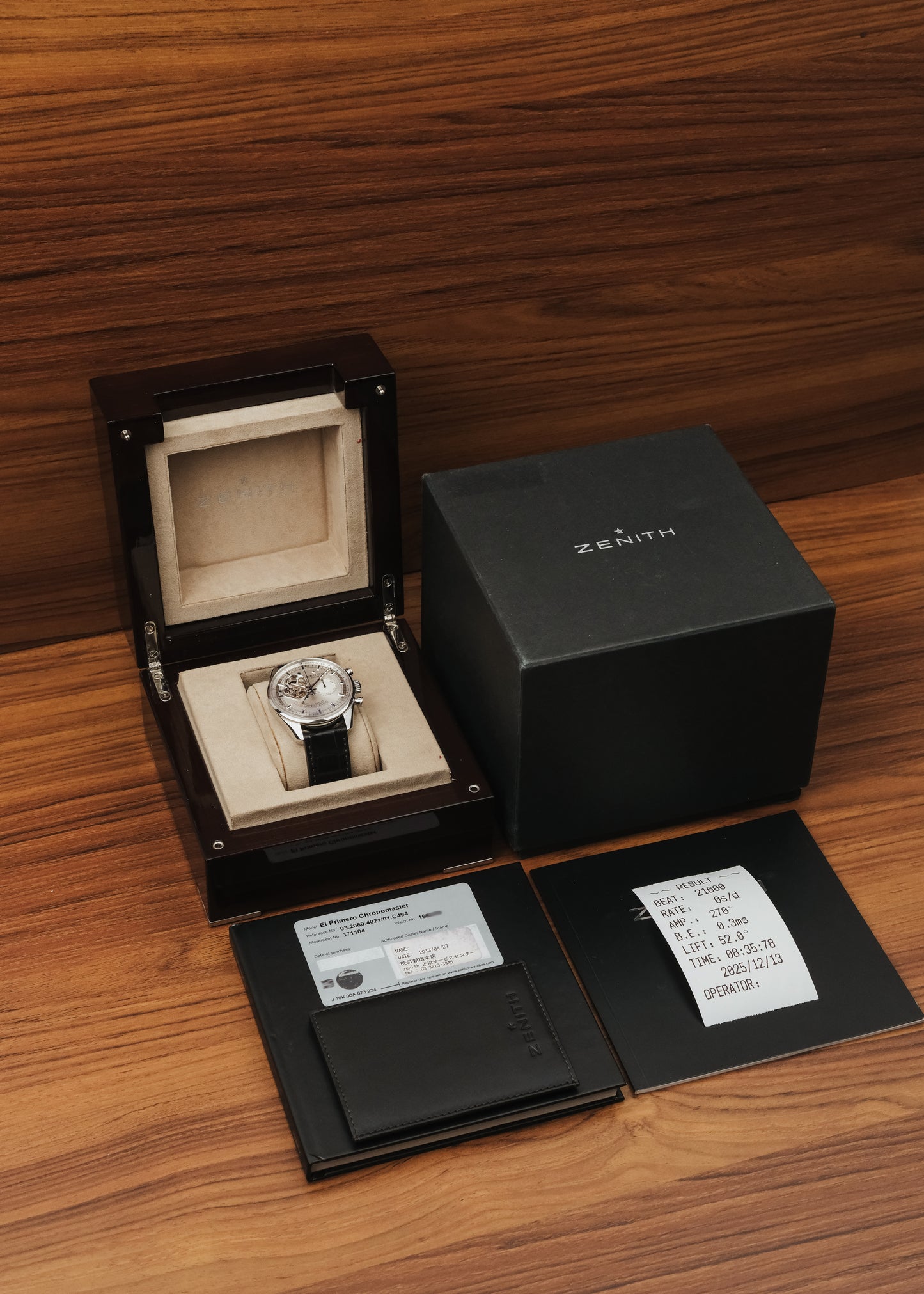 2013 Zenith El Primero Chronomaster Reserve de Marche (Box & Papers)