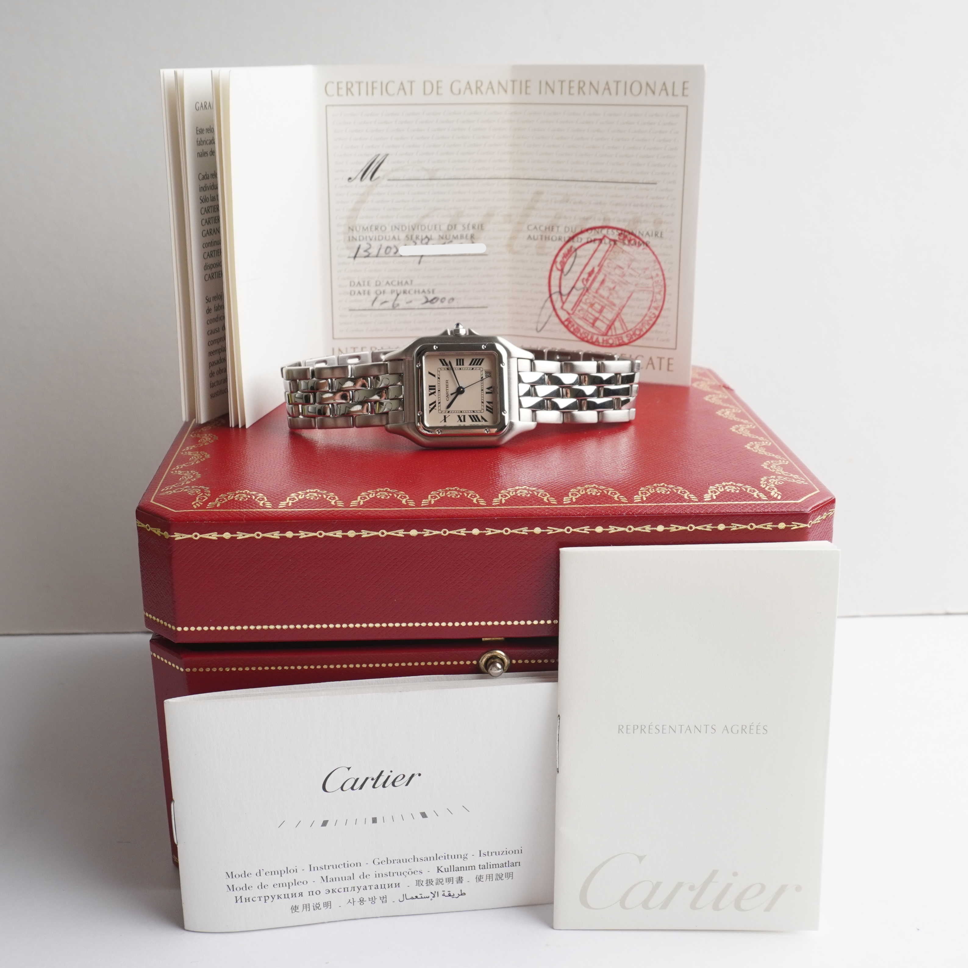 Cartier Panthere (Box / Paper / Booklets)