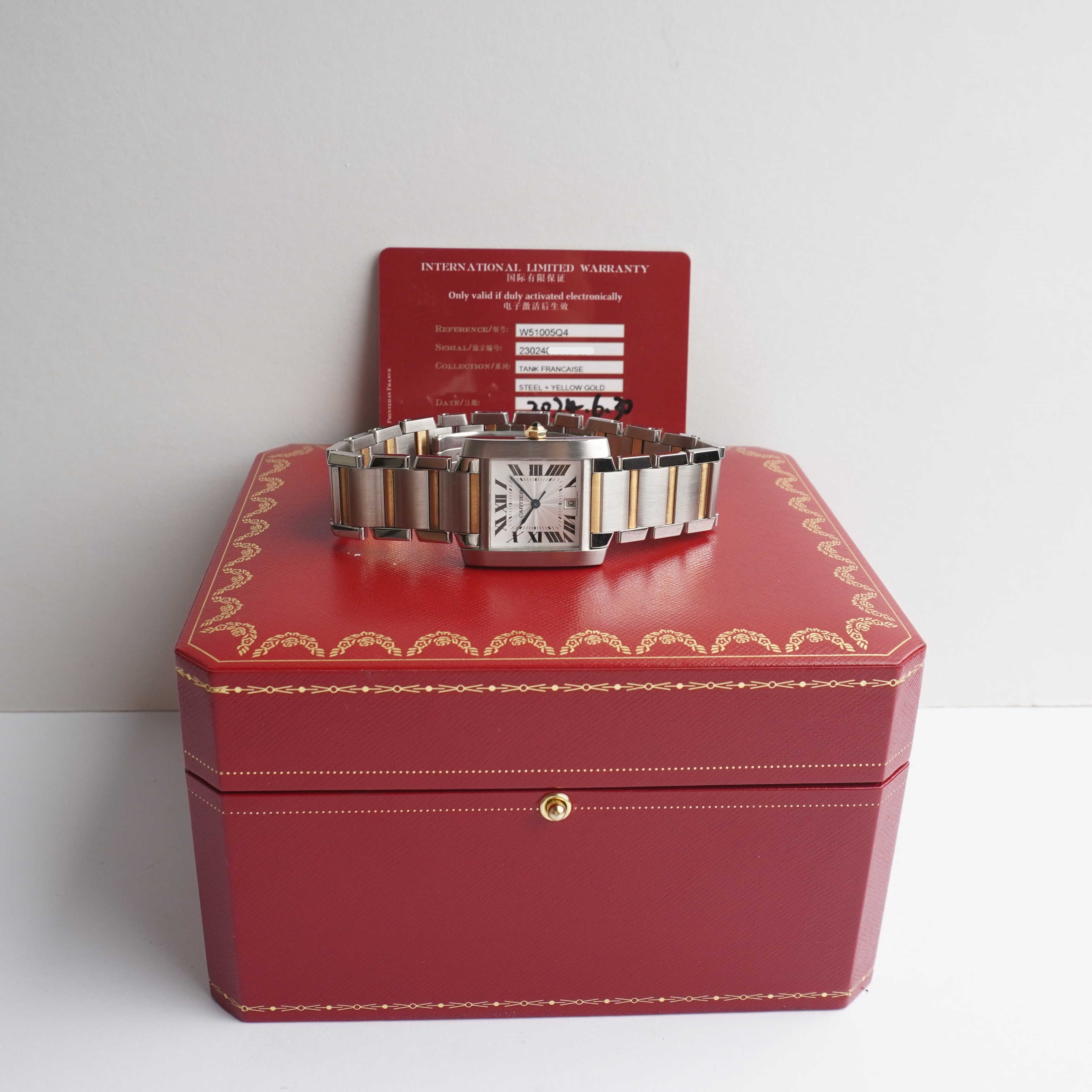 2024 Cartier Tank Francaise Automatic (Box / Card)