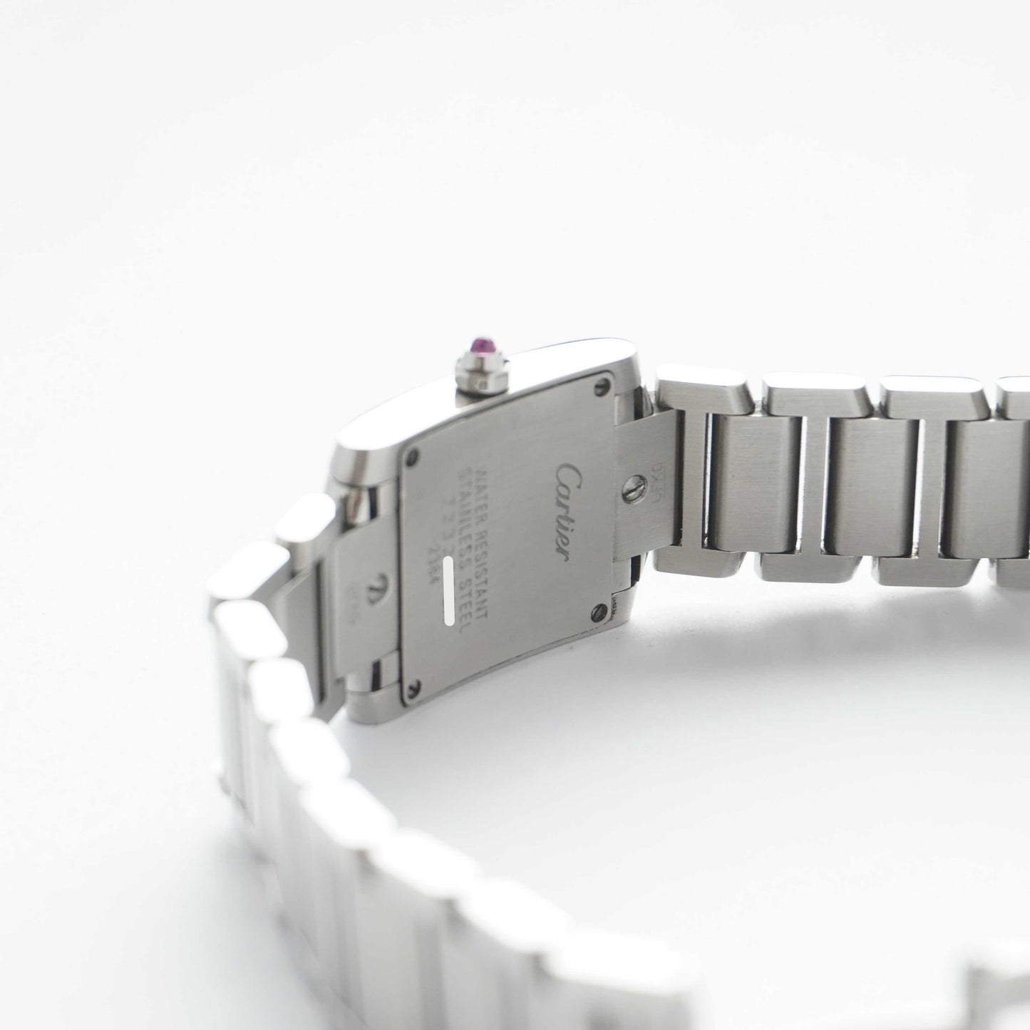 2023 Cartier Tank Francaise "Mother of Pearl" (Boxes / Card)