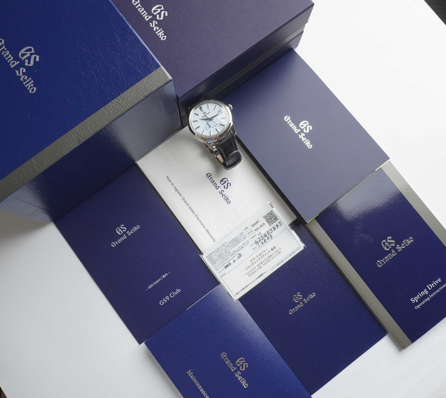 2023 Grand Seiko Elegance "Blue Snowflake" (Full Set)