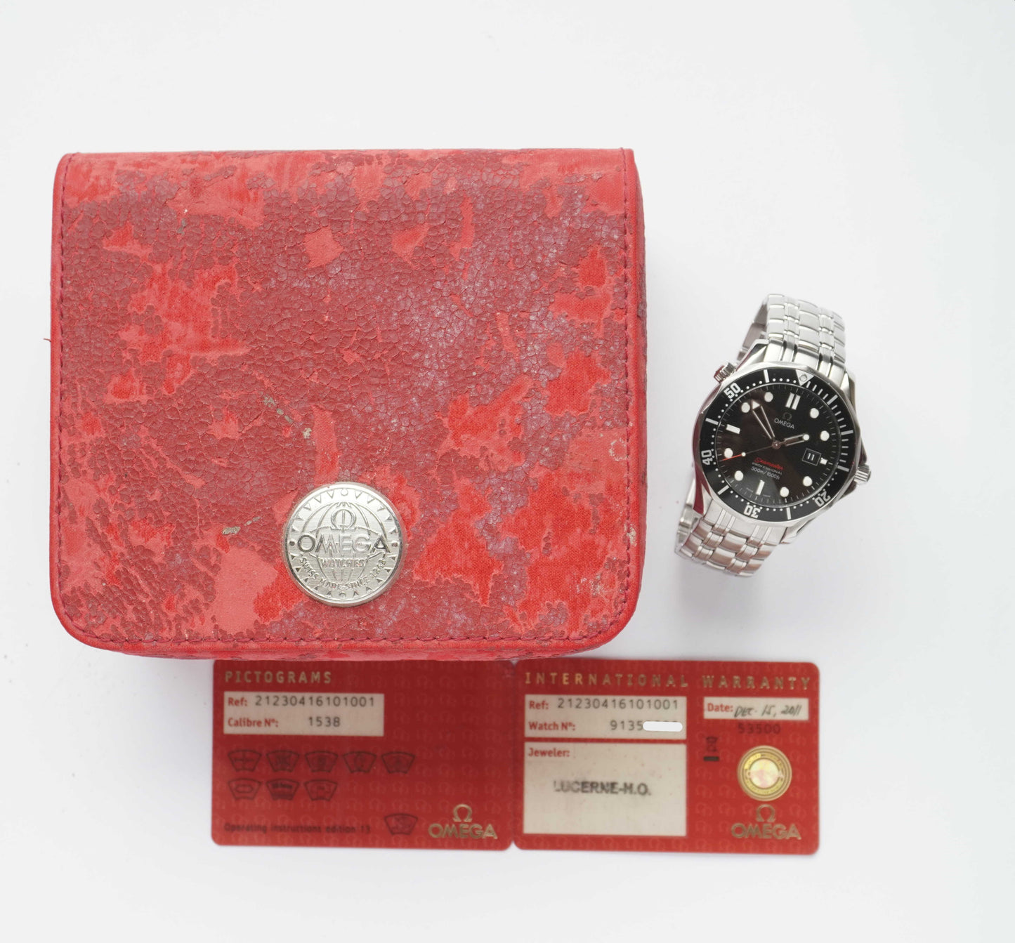 2011 Omega Seamaster (Box / Card / Pictogram)