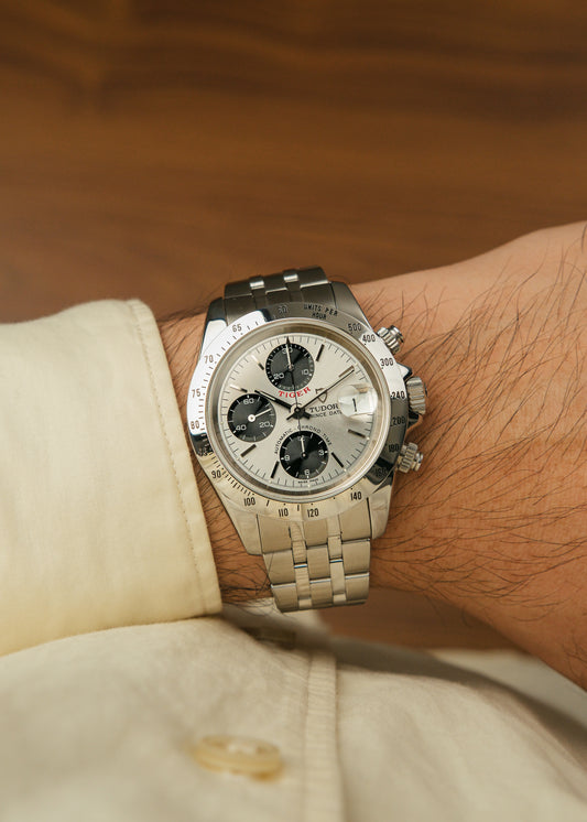 2000 Tudor Prince Date Chronograph "Panda Dial" (Box & Papers)
