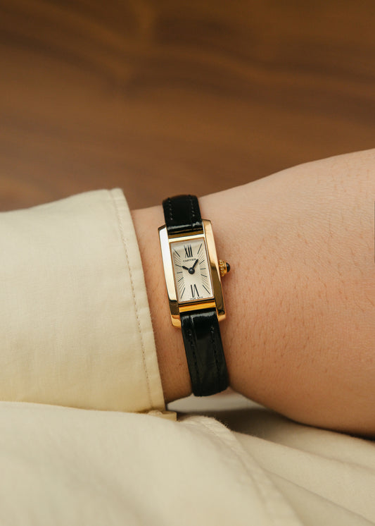 Cartier Tank Allongee 18K Gold (Box)