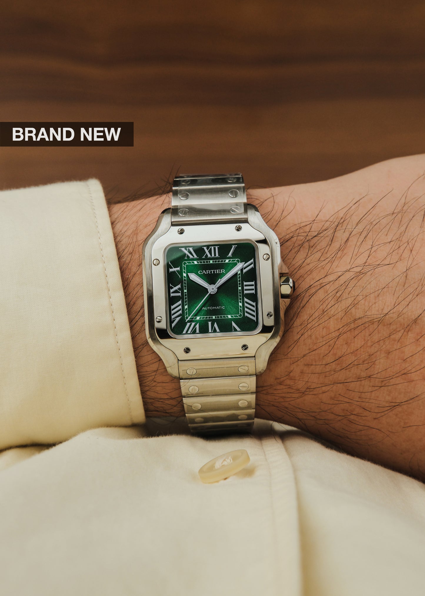 2025 Cartier Santos Medium (Box & Papers) *Brand New*